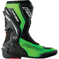 RST Tractech Evo D3O Boots - Black / Fluo Green