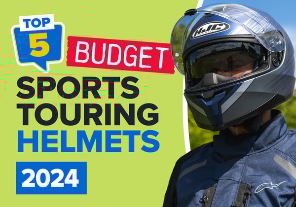Video: Five of the best sports-touring helmets for £200 or less featured image