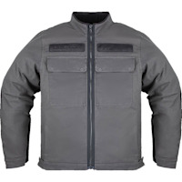 Icon Mototanker CE Textile Jacket - Grey